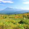 笹海原と岩手山