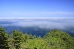 三陸沖の雲海（やませ）