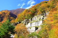 仙人峠：旧釜石鉱山の紅葉