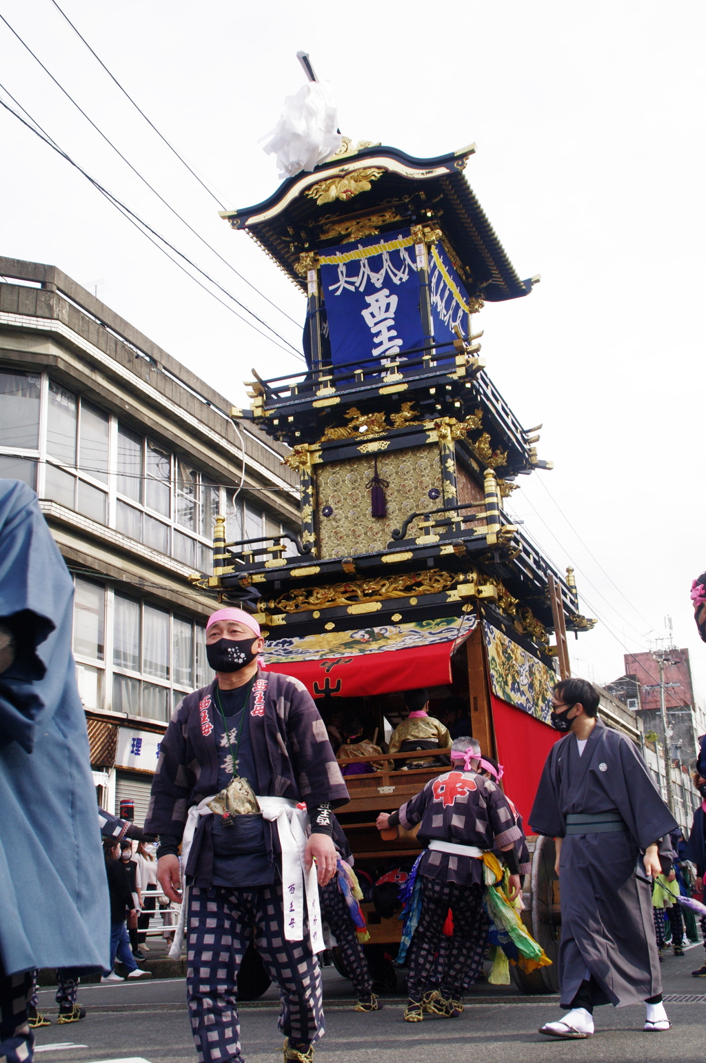 犬山祭　山車⑤　迫力