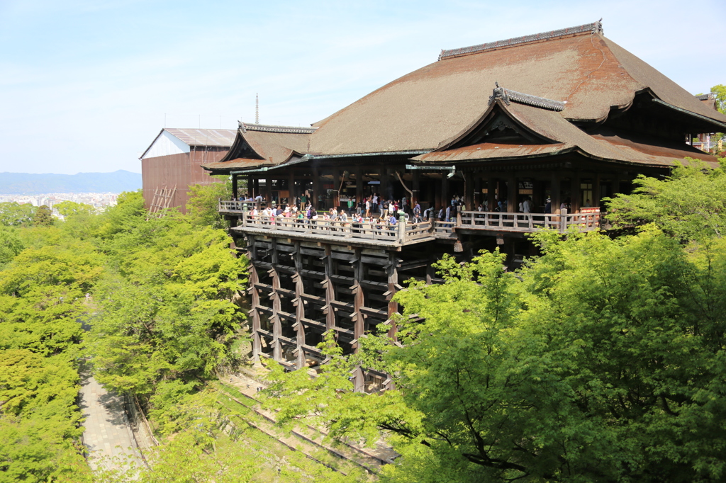 京都 清水寺 清水の舞台