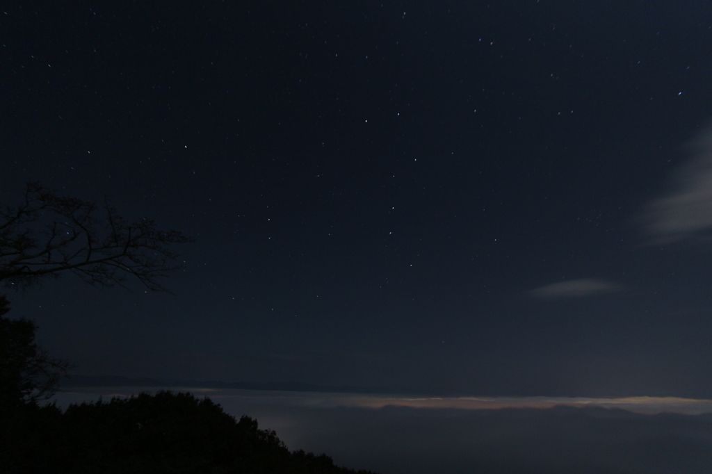 日の出前の雲海１