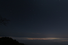 日の出前の雲海２