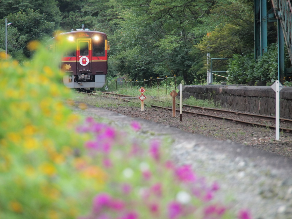 沢入駅。