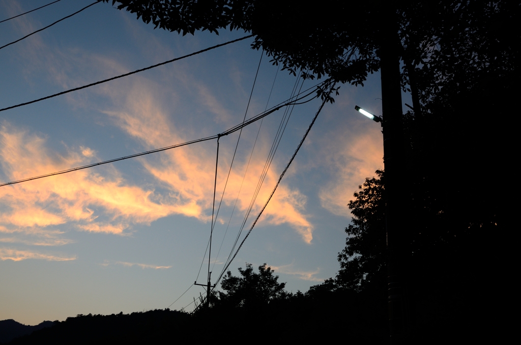 夕焼けLED