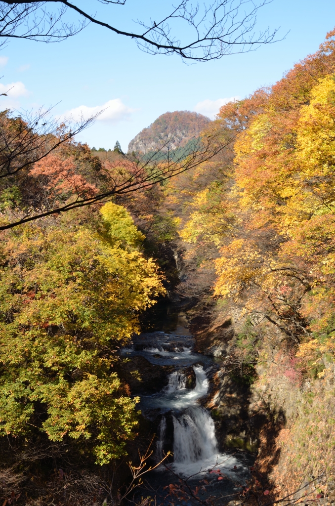 鳳鳴四十八滝上流と鎌倉山