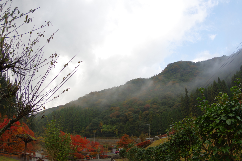 夫婦で紅葉狩り