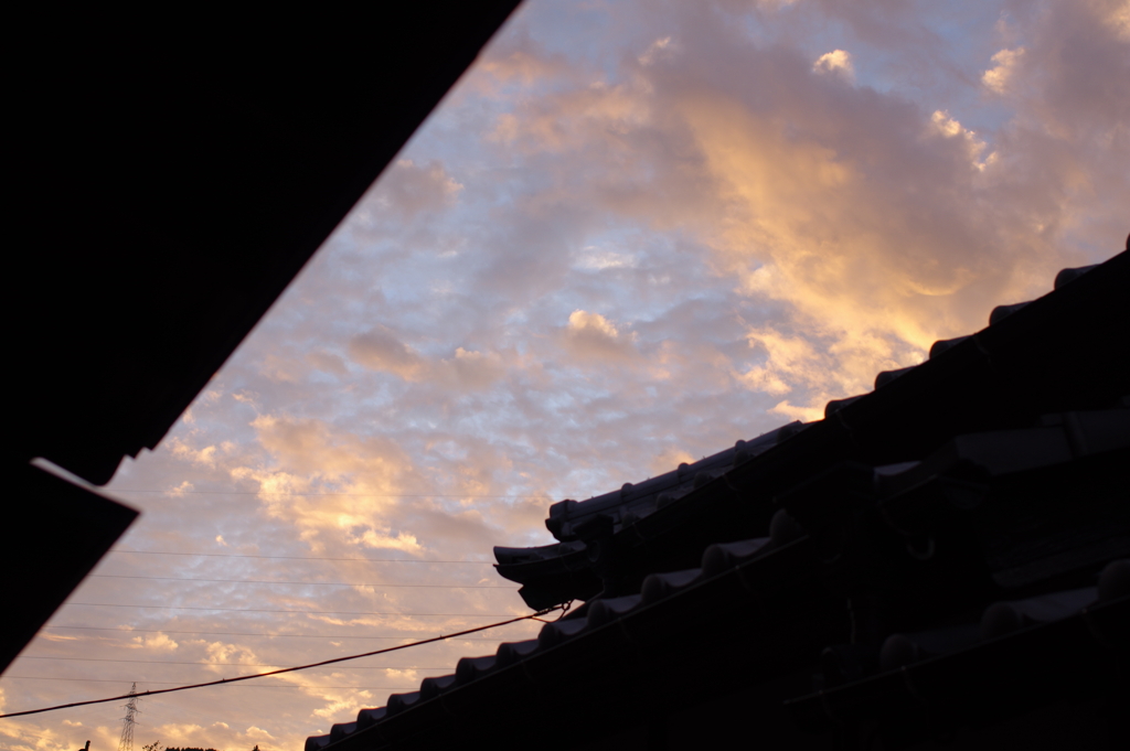 朝焼け練習