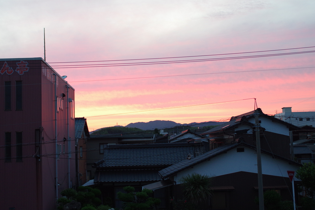 夕焼け