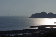 冠梅園から望む瀬戸内海
