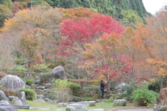 親子で紅葉狩り