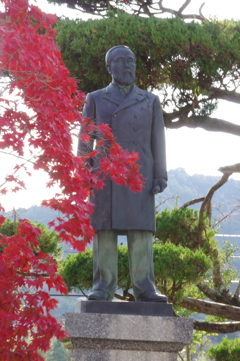 伊藤公記念公園の紅葉