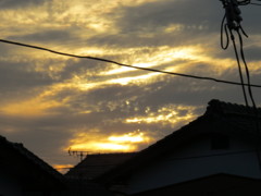 ９月９日夕焼け３