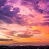 夕暮れ