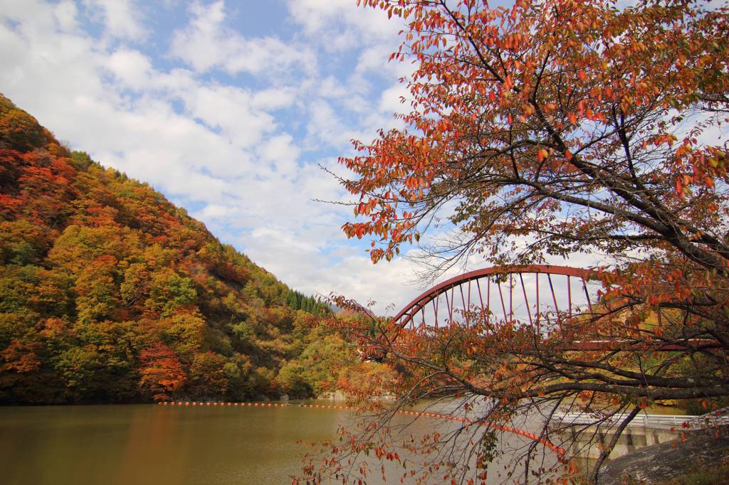 奥裾花ダム湖