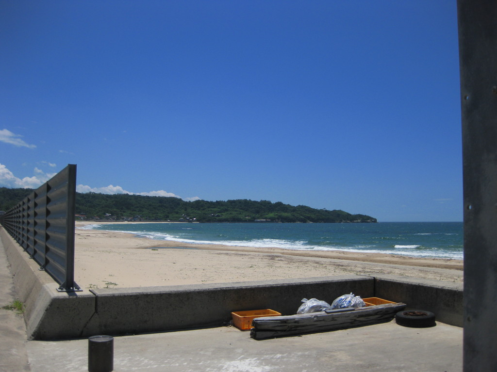 琴ヶ浜　夏