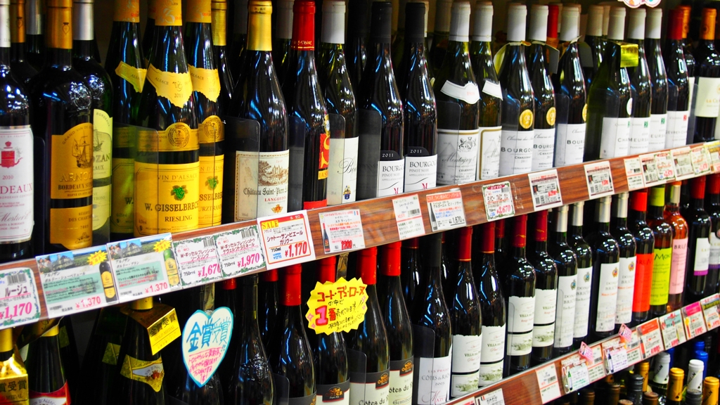 ワイン売り場
