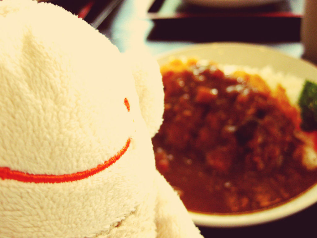 カツカレー！