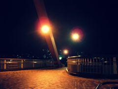 夜の陸橋