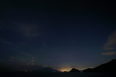 錦江湾の夜景