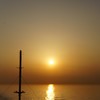 夕日