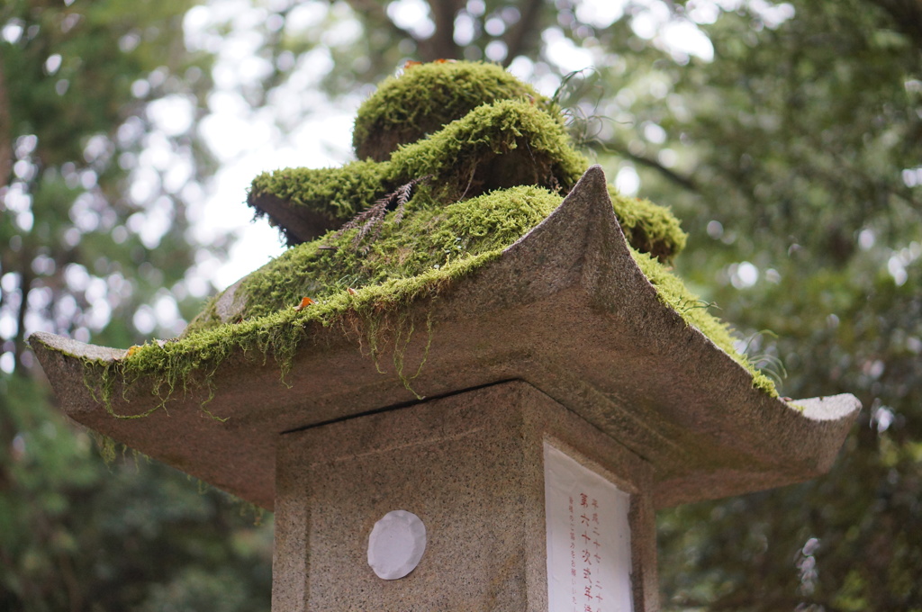 凧？結髪？おはぎ？　　いいえ、灯篭です！