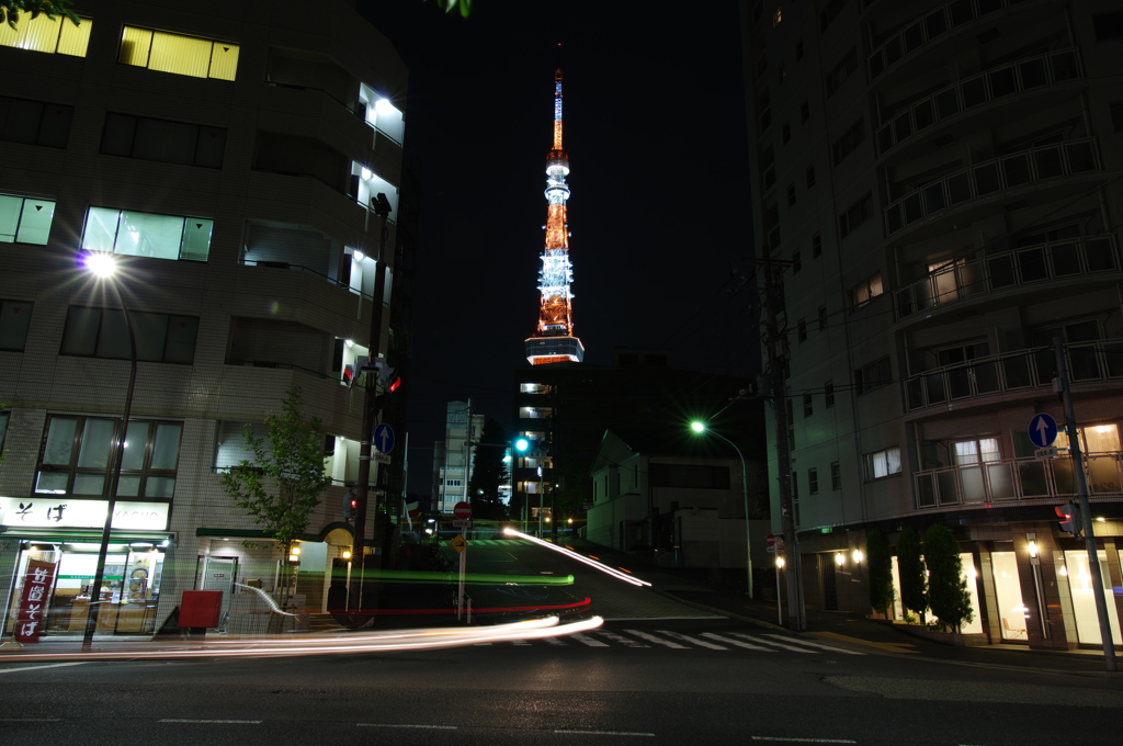 東京タワー@神谷町