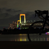 レインボーブリッジと自転車