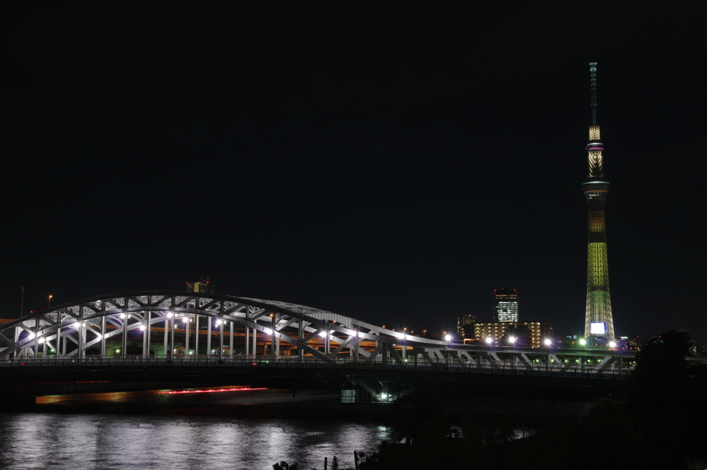 スカイツリー@白髭橋