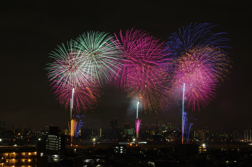 足立の花火大会