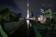 スカイツリー@十間橋