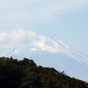 明月院から見た富士山