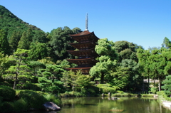 瑠璃光寺　五重塔　その１