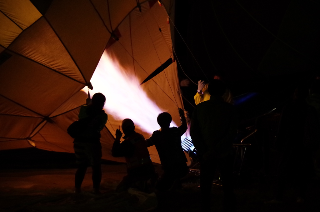 BURNING！
