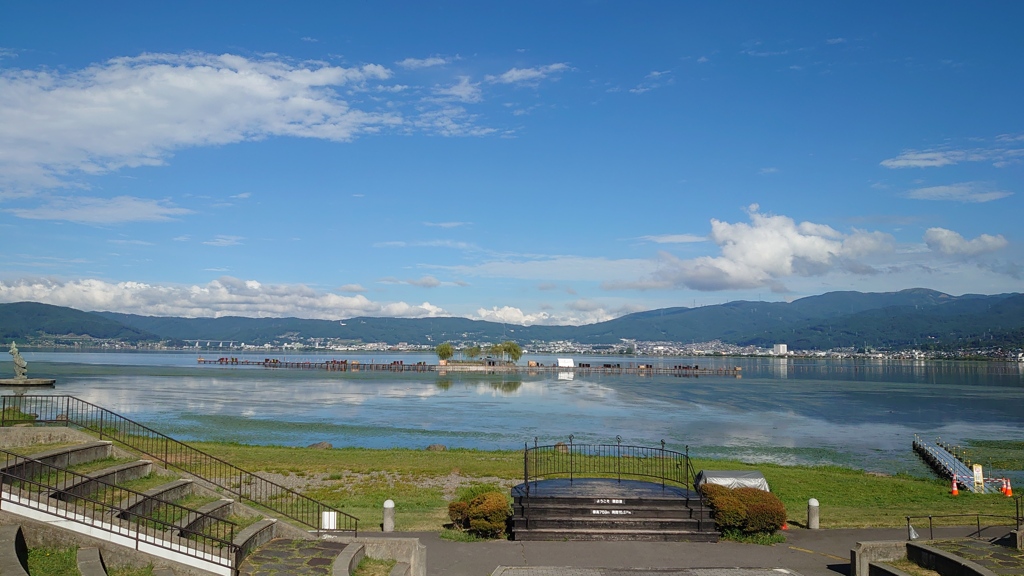 今日で諏訪の夏の終わり