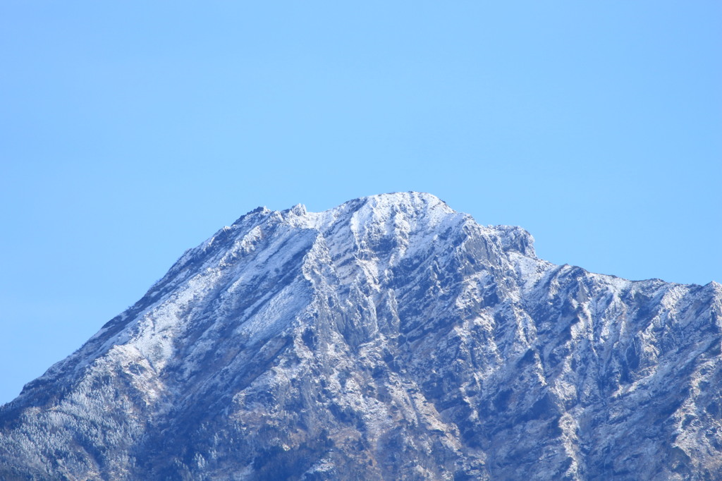八ケ岳の雪冠2