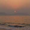 志賀島で夕焼け（'14.2.2）-2