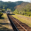 嘉例川駅にて-2