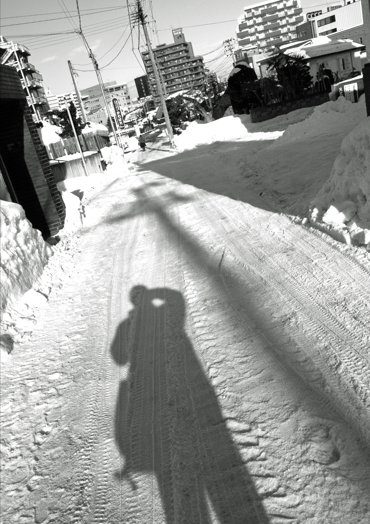 電線のある風景