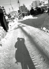 電線のある風景