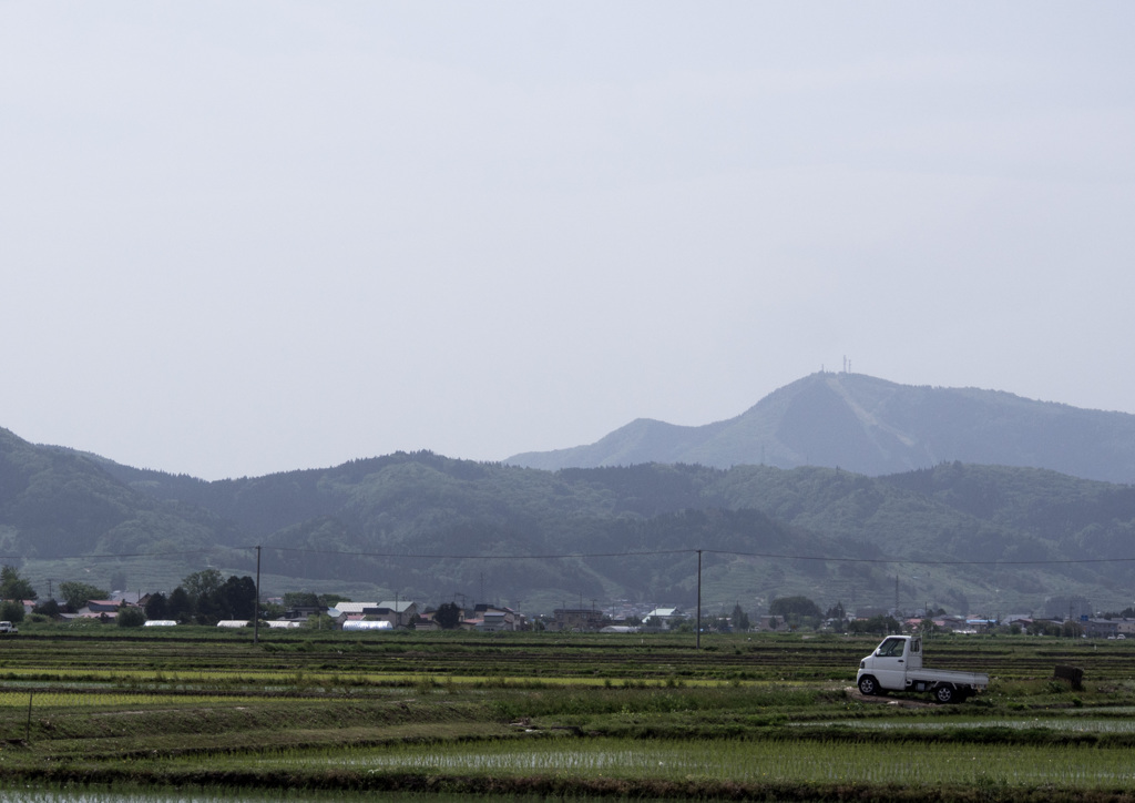 軽トラのある風景　