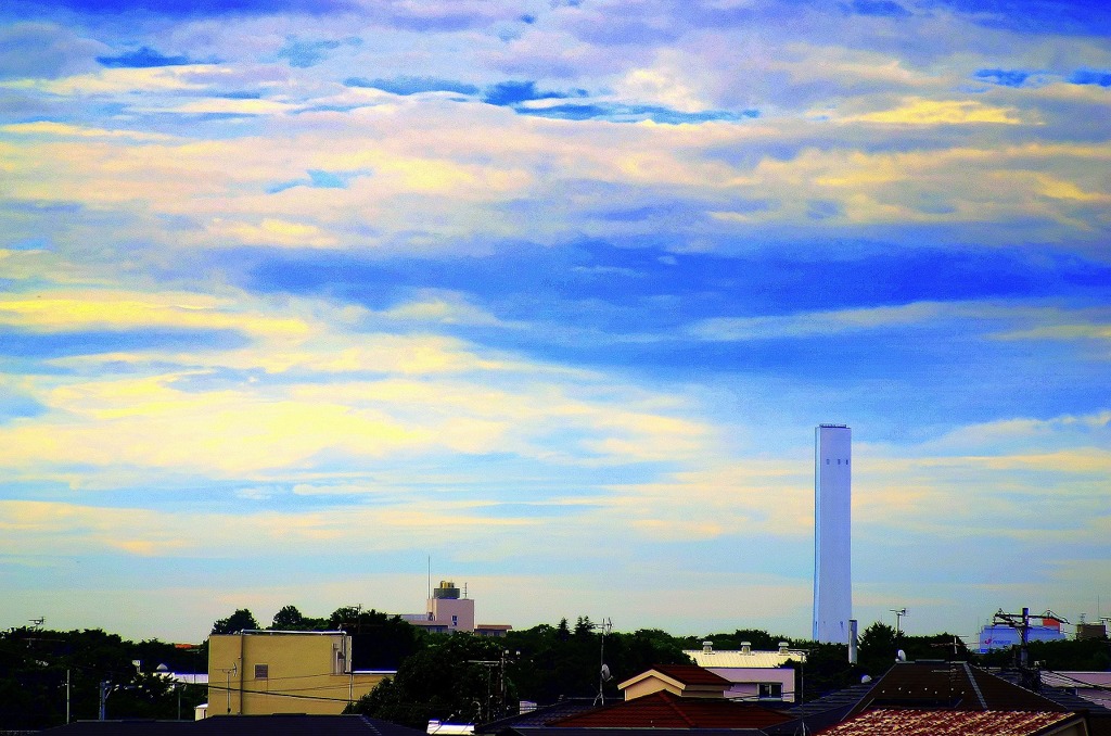 秋空恋し浜の風