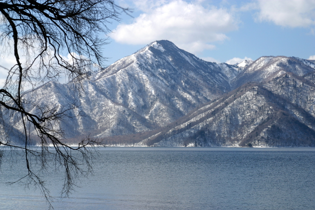 中禅寺湖冬