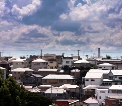 夏空の横浜 -2