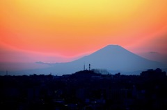 横浜夕暮れ