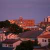 夕日の横浜