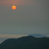 江ノ島落日-2