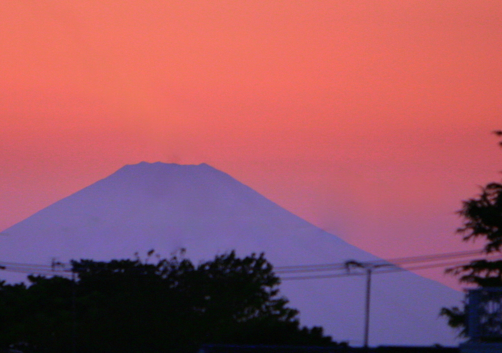 横浜からの富士