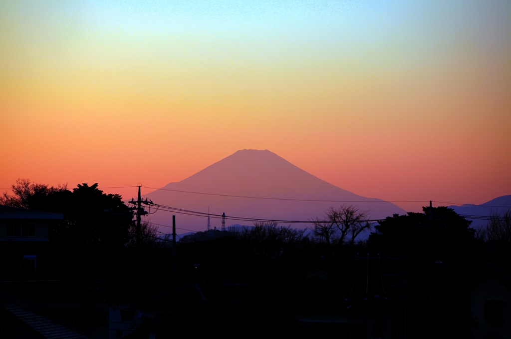 1月8日夕日ー４４４