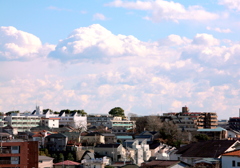 午後の陽の横浜